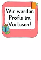 Vorschau - Arbeitsblätter - UB Entwurf und Material Deutsch - Vorlesen - Klasse 3 - Seite 2