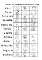 anteprima - Esercizi - Prove d'ingresso di italiano classe II - Pagina di copertina