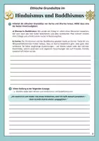 Vorschau - Arbeitsblätter - Hinduismus und Buddhismus: Geschichte und Ethik - Seite 3