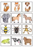 Vorschau - Spiele - Wort-Bild-Karten - los animales - VA1 - ¡Hola! ¿Qué tal? (2014) - Seite 2