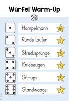 Vorschau - Spiele - Würfel Warm-Up für den Sportunterricht - Aufwärmen - Seite 2