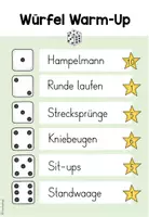 Vorschau - Spiele - Würfel Warm-Up für den Sportunterricht - Aufwärmen - Seite 3