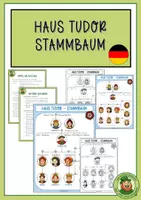Vorschau - Unterrichtsreihen - Haus TUDOR - Stammbaum - Deckblatt