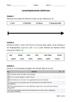Vorschau - Arbeitsblätter - LK Zeitformen (inkl. Lösungen) - Deckblatt