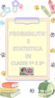 anteprima - Esercizi - PROBABILITA' E STATISTICA IN CLASSE PRIMA E SECONDA - Pagina di copertina