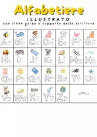 anteprima - Materiale di supporto/inclusione - ALFABETIERE ILLUSTRATO con linee guida - Pagina 1