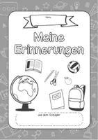 Vorschau - Mal- und Bastelvorlagen - Meine Erinnerungen - Vorlagen für Erinnerungsheft für das Schuljahr - Seite 1