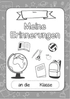 Vorschau - Mal- und Bastelvorlagen - Meine Erinnerungen - Vorlagen für Erinnerungsheft für das Schuljahr - Seite 2