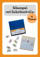 Vorschau - Spiele - Silbenspiel - Freiarbeitsmaterial Klasse 1 - Deckblatt