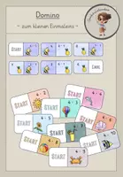 Vorschau - Spiele - Mathespiele - Domino zum Einmaleins - Deckblatt