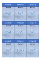 Vorschau - Spiele - Ich habe, wer hat? - Kleines Einmaleins - Seite 1