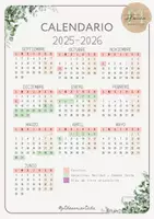 Vista previa - Para docentes: organización, planificación y formación - Calendario 2025-2026 de la Comunidad de Madrid - Portada