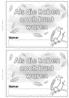 Vorschau - Stundenentwürfe - Als die Raben noch bunt waren - Lesebegleitheft (ab 2. Klasse / 3. Klasse / 4. Klasse) - Seite 1