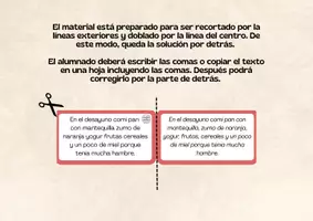 Vista previa - Refuerzo / NEE / Materiales de apoyo - COMPLETA CON COMAS - página 1