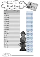 Vorschau - Arbeitsblätter - Matherätsel Plus und Minus im ZR bis 20 - Seite 1