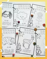 Voorbeeld - Herfst A tot Z letterbundel - Pagina 1