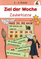Vorschau - Poster - Ziel der Woche-Vorlage Zauberklasse - Deckblatt