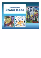 Vorschau - Arbeitsblätter - Künstlerkartei und Faltheft Franz Marc - Kunst Klasse 3 bis 6 - Seite 2