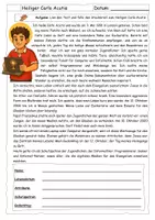 Vorschau - Arbeitsblätter - Heiliger Carlo Acutis (5 Arbeitsblätter mit Lösung) - Seite 2