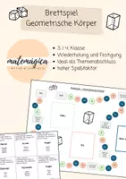 Vorschau - Spiele - Geometrische Körper Fragen Brettspiel - Deckblatt
