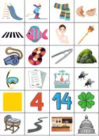 anteprima - Flashcard - Didattica a stazioni - SCHE SCHI SCE SCI QU CU - Pagina 1