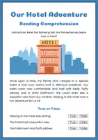 Vorschau - Arbeitsblätter - 5x Reading Comprehension - sofort einsetzbar - Seite 2