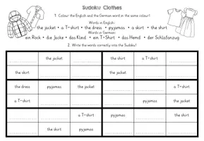 Vorschau - Arbeitsblätter - Revision Weather and clothes - Seite 1