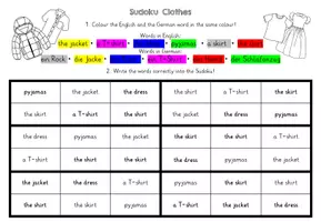 Vorschau - Arbeitsblätter - Revision Weather and clothes - Seite 2