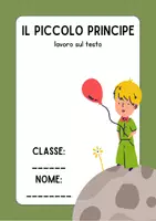 anteprima - Esercizi - Schede didattiche Il Piccolo Principe - Pagina 1