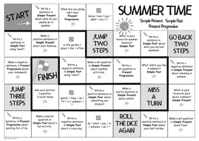 Vorschau - Spiele - Würfelspiel - Sommerferien | BUNDLE (Summer Holidays / Back to School) Wachsendes Material - Seite 3