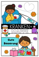 Vorschau - Arbeitsblätter - Krankenmappe Grundschule – Krankenpost & Deckblätter für Fehlzeiten #silvesterknaller25 - Seite 1