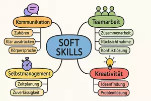 Vorschau - Arbeitsblätter - Arbeitsblatt "Soft Skills" + interaktive Lösung & MP3 + Mindmap + Infografik - Seite 3