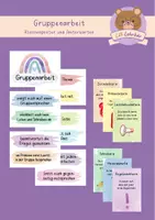 Vorschau - Poster - Plakat Gruppenarbeit inklusive Ämterkarten - Deckblatt