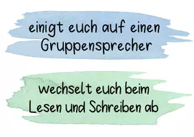 Vorschau - Poster - Plakat Gruppenarbeit inklusive Ämterkarten - Seite 2