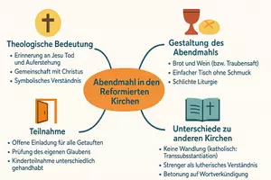Vorschau - Arbeitsblätter - Arbeitsblätter zum Thema "Abendmahl in den Reformierten Kirchen" + Lösung & MP3 + Mindmap + Infografik - Seite 2