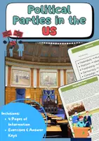 Vorschau - Arbeitsblätter - Political Parties in the US: Englischunterricht - Deckblatt
