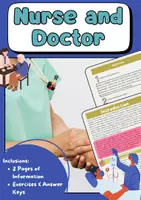 Vorschau - Arbeitsblätter - At the Doctor Bundle: Illnesses, Symptoms & Medical Vocabulary - Seite 1