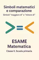 anteprima - Compiti in classe/Test - Simboli “maggiore di” e “minore di” - Pagina di copertina
