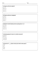 anteprima - Quiz - Riconoscimento dei simboli di confronto - Pagina 3