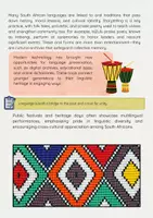 Vorschau - Arbeitsblätter - South African Culture and Languages: Englischunterricht Klasse 10 - Seite 3