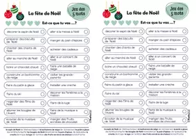 Vorschau - Arbeitsblätter - Materialpaket - Jeu des 5 mots (Einstiegsritual) - Seite 2