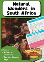 Vorschau - Arbeitsblätter - South Africa Materialpaket - History, Culture, Wildlife & Geography - Seite 1