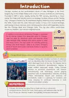 Vorschau - Arbeitsblätter - Chicago: Geschichte, Kultur, Architektur, Stadtteile, Musik - Seite 1