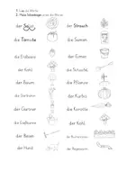 Vorschau - Arbeitsblätter - Selbstlernheft. Mein Garten. Lesen, schreiben, malen und rechnen bis 20 - Seite 2