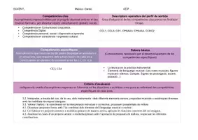 Vista previa - Unidades / Secuencias / Situaciones de Aprendizaje - Paquete SA música y danza toda la Primaria - página 3