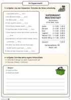 Vorschau - Arbeitsblätter - Im Supermarkt: Wortschatz & Alltag (DaZ A1/A2) - Seite 2