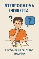 anteprima - Presentazioni / Lavagne - Scoprire l'interrogativa indiretta - Pagina di copertina
