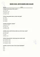 anteprima - Quiz - Note Names and Values quiz - Pagina 1