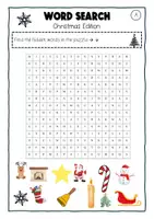 Vorschau - Arbeitsblätter - Word Search Christmas Englischunterricht Grundschule Sek I - Seite 3