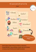 Vorschau - Merkblätter - Klassendienste für die Grundschule - Deckblatt